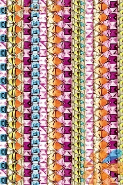 Тесьма из лент разноцвет, фото 1