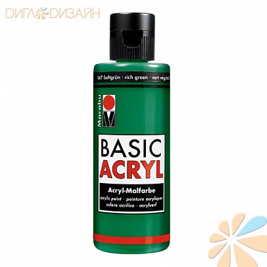 Краска акриловая Basic Acryl, фото 1