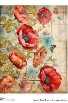Flowers fon 8 