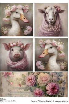 Vintage farm 18 A4