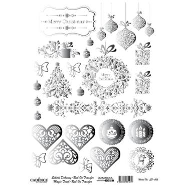 Трансфер натирка SILVER SD-005 30х42см, фото 1