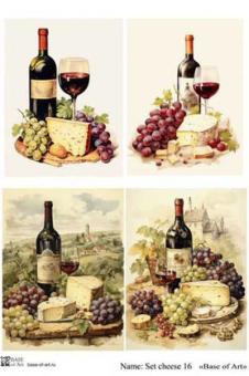 Set Cheese 16 A4