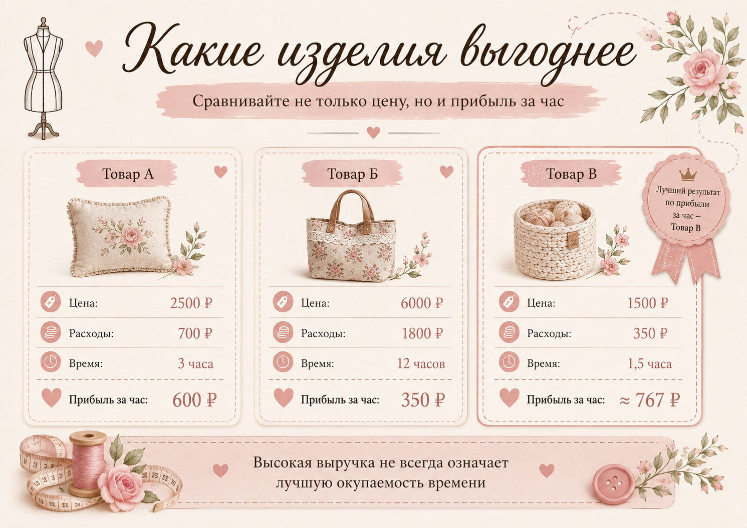Какие изделия действительно выгодны