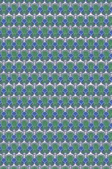 Узор антик зеленый Узор антик зеленый